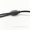 Female To 2 Male DC Splitting Extension Cable